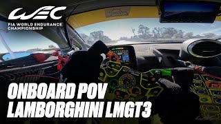 Incredible POV Onboard Lap I Iron Lynx Lamborghini Huracan LMGT3 Evo2 I FIA WEC