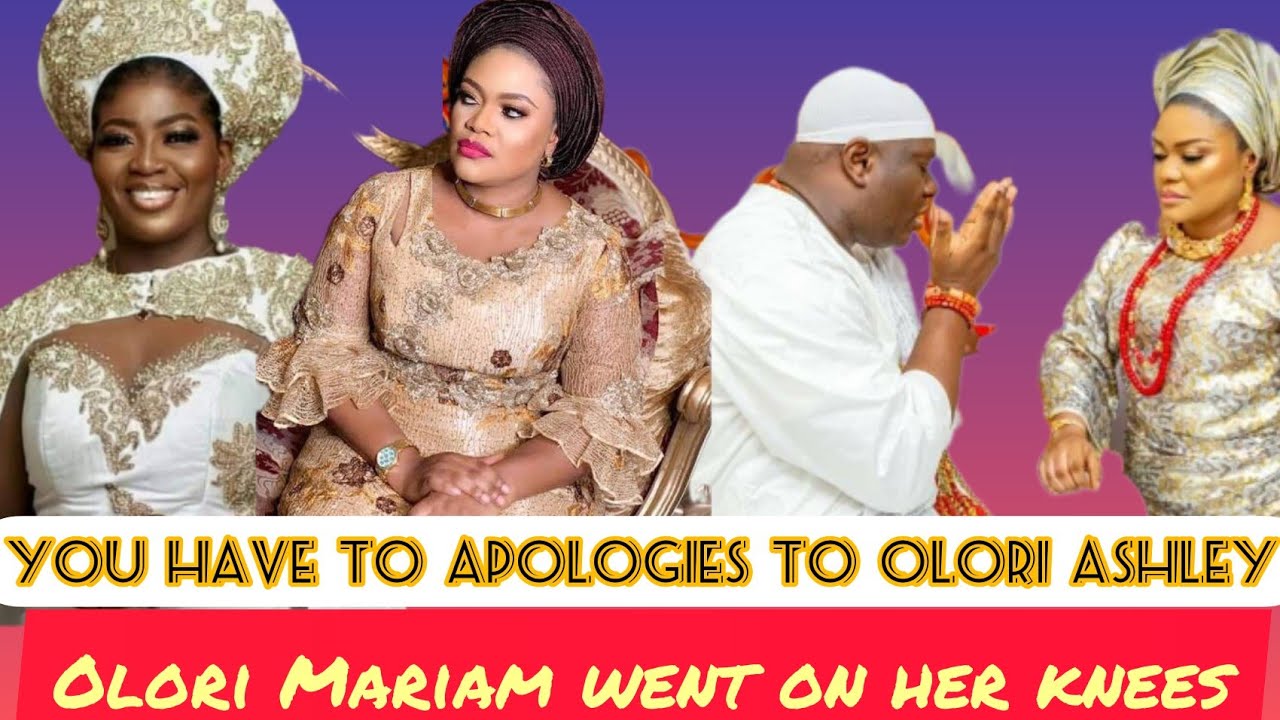 ooni ask Olori Mariam to go on her knees after she disobeyed his