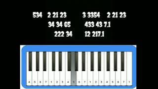 Not Pianika Lagu Nemen