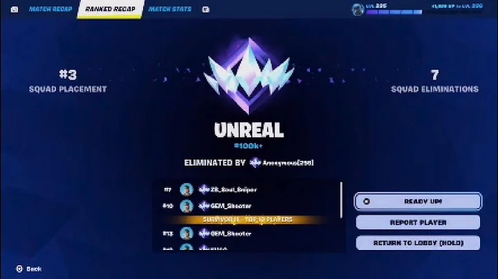 The WORST WAY to hit UNREAL!! (Fortnite Ranked)