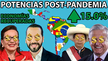 ¿Cuáles son los 5 países de mayor crecimiento?