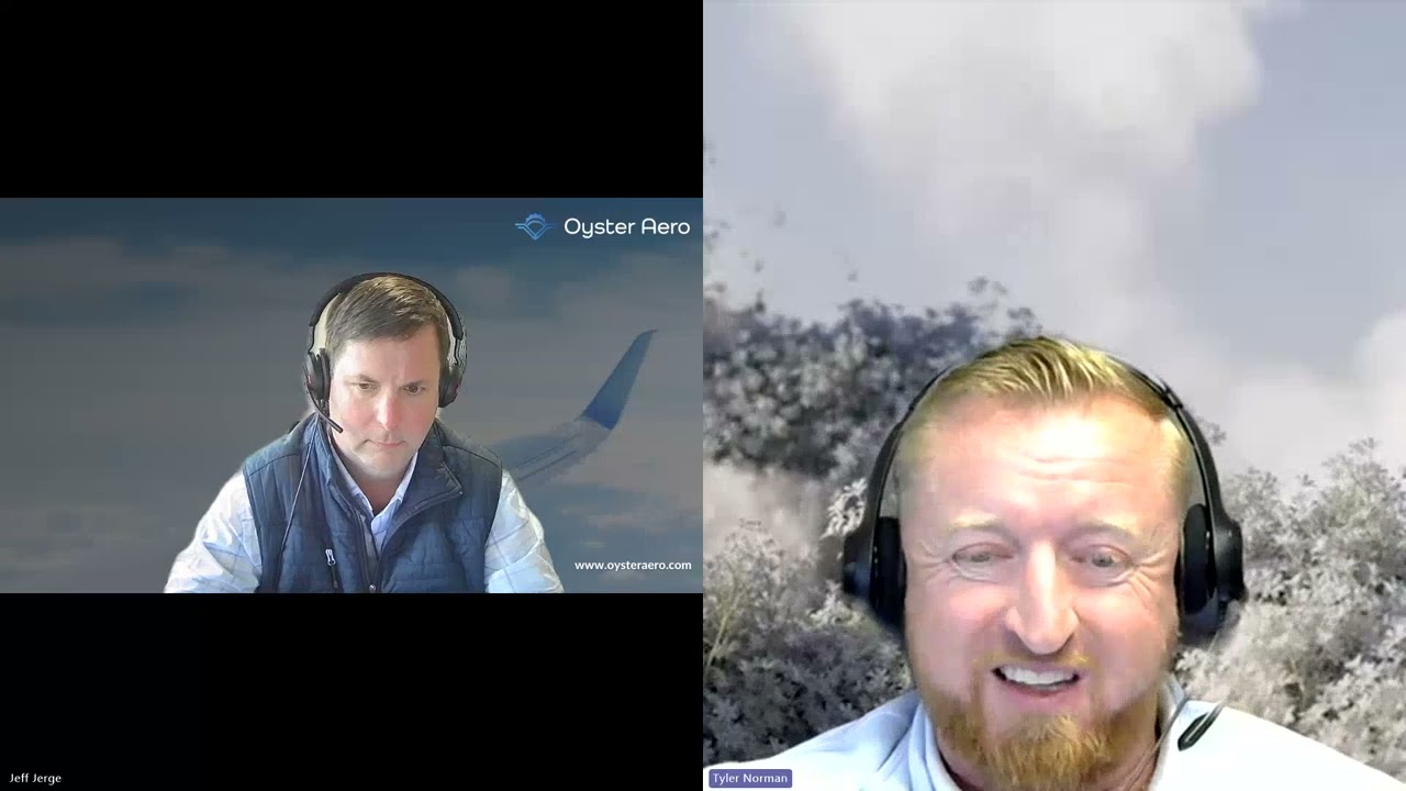 Tyler Norman of Aero Engine Solutions on the Oyster Aero PearlCast