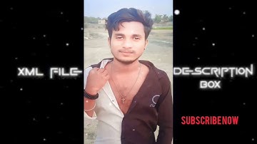 Esechi Toke Niye Firbo Bole || NEW TRENDING BANGLA SONG ALIGHT MOTION XML @EDITBYSANTOSH