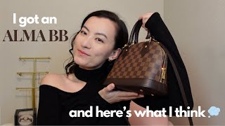 Louis Vuitton Alma BB review what I like and dislike about the bag