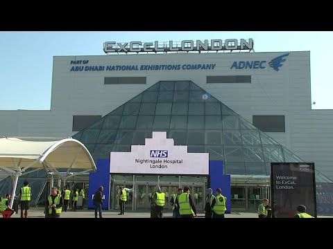 Work underway to transform ExCel Centre into coronavirus hospital NHS Nightingale