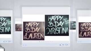 Happy Birthday Christina and Lauren CIMORELLI (2013)