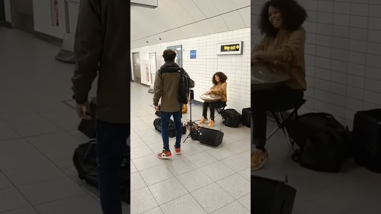 Handpan Underground Busking Short