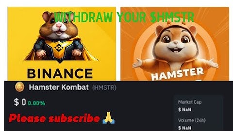 LINK YOUR $HAMSTER KOMBAT TO YOUR BINANCE EXCHANGE 💱 AND BYBIT| WITHDRAW $HAMSTER KOMBAT TOKEN