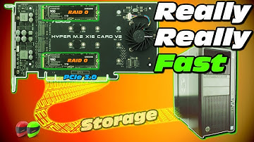 8TB RAID 0 Guide : ASUS Hyper M.2 V2 - You will not believe the speeds on this NVMe storage adapter!