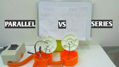 Parallel and series connection TAGALOG TUTORIAL.
