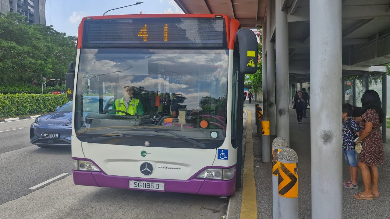 Tower Transit Bus Service 41 Mercedes-Benz O530 Citaro Batch 3 SG1186D ...