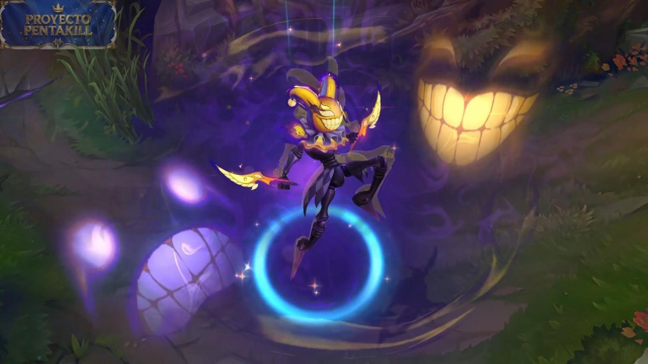 SHACO PANDEMONIUM SKIN #leagueoflegends - YouTube