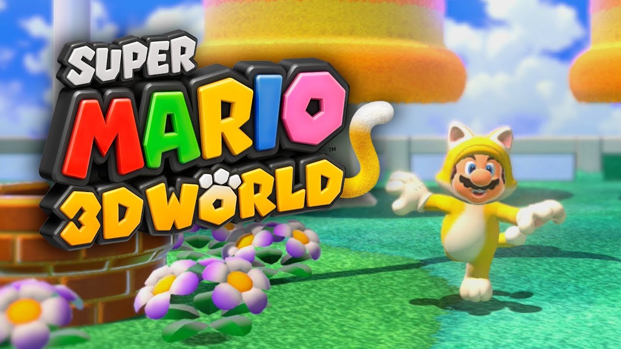 SUPER MARIO 3D WORLD #1 - O Início: Gameplay com Mario e Luigi! Jogo  Espetacular! 