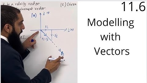 Edexcel AS Level Maths: 11.6 Modelling with Vectors (Application)