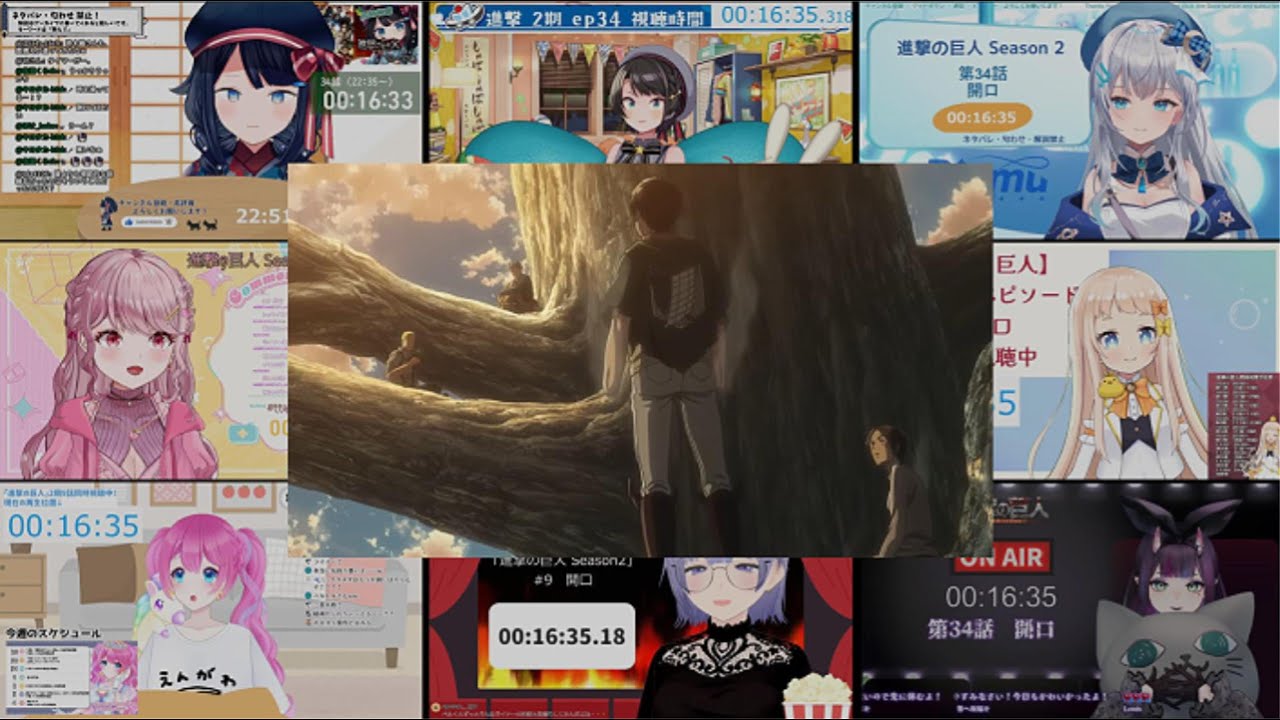 進撃の巨人 | Attack On Titan Season 2 第9話  | Reaction Mashup