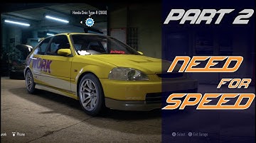 Need For Speed 2015 PS4 GamePlay Walkthrough Part 2 (no commentary) | FILO Gammer