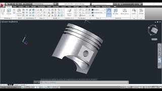 Making a piston in AutoCAD 3D by (ⓐⓤⓣⓞⓒⓐⓓⓒⓜⓓ) ✅