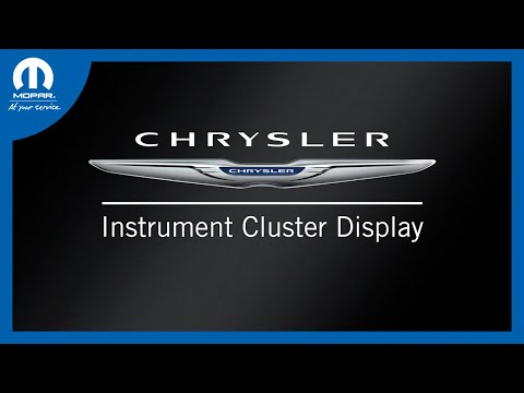 Instrument Cluster Display | How To | 2022 Chrysler Pacifica Hybrid