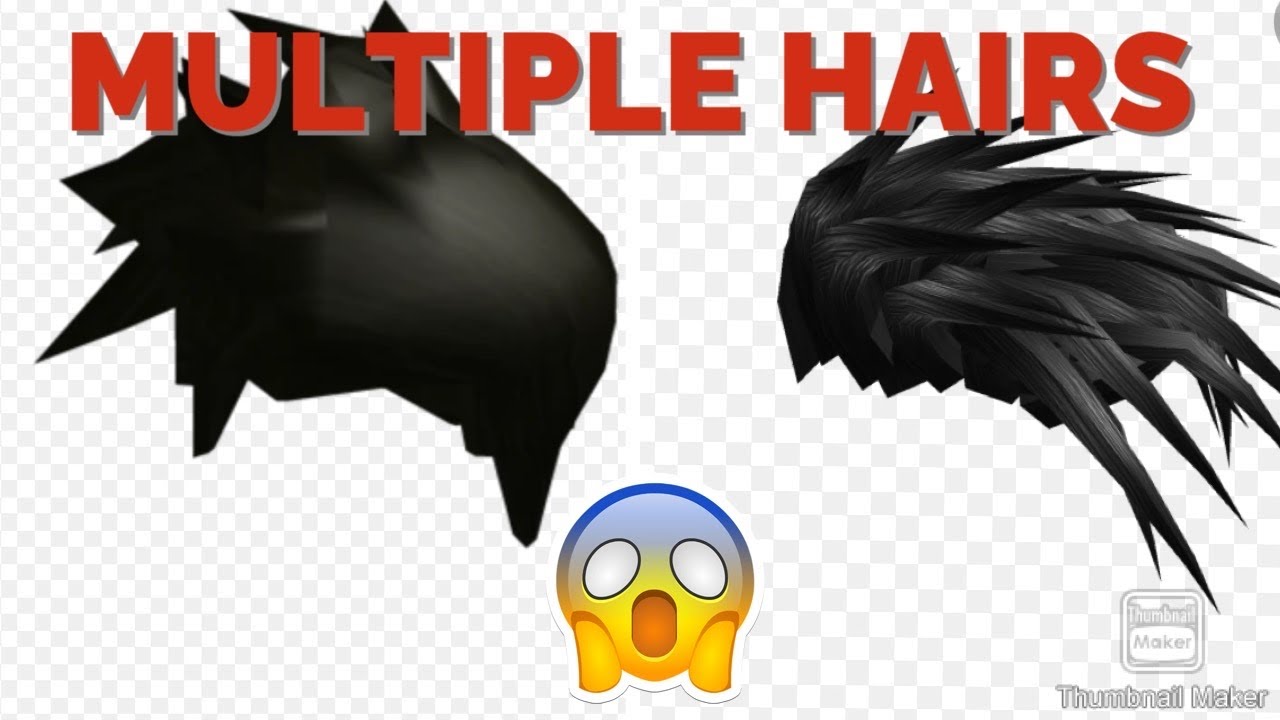 Roblox Hair Id Codes Clean Black Spikes How To Wear 2 Hairs At A Time Roblox Amino Heyy Guys Here Are 50 Black Roblox Hair Codes You Can Use On
