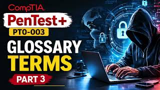 CompTIA PenTest+ PT0-003 Key Terms & Definitions | PART 3