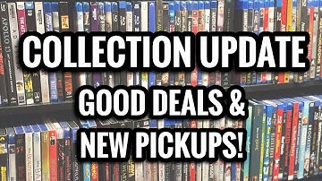 BLU-RAY & 4K COLLECTION UPDATE! | GOOD DEALS AND LOTS OF NEW MOVIES!