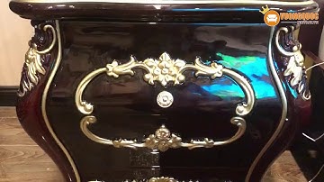 Hoàn thiện tab đầu giường phong cách tân cổ điển tại nhà anh Mến – TP.HCM