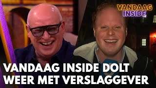 Vandaag Inside-tafel dolt opnieuw met politiek verslaggever: 'Ga bier zuipen!' | VANDAAG INSIDE