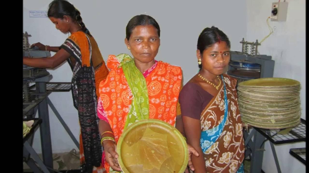 Leaf plate making YouTube
