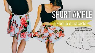 Comment faire un short à partir d'une jupe ?