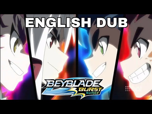 English dub! Valt Talks To Hyuga About Shu Kurenai Beyblade Burst Surge 