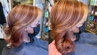 How to do a Balayage with Foils! Easy Foilayage Hair Technique. - Mirella  Manelli Education