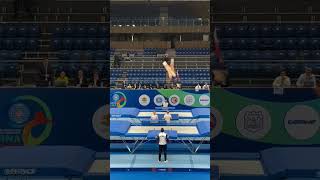 Bryony Page & Izzy Songhurst Gbr Womens Trampoline Synchro Silver Medal 2025 Varna World Cup