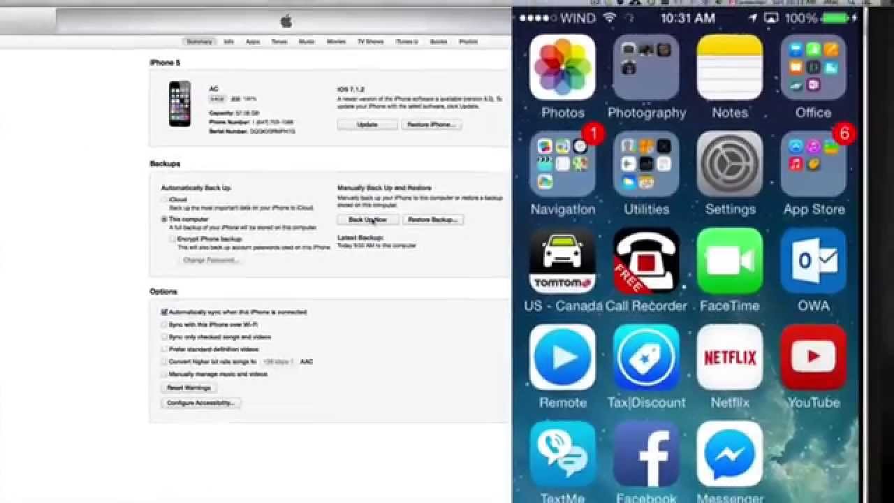 How To Update To Ios 8 Using Itunes Mac And Windows Iphone Ipad Ipod Youtube