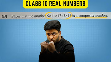 Show that the number 5×11×17+3×11 is a composite number.