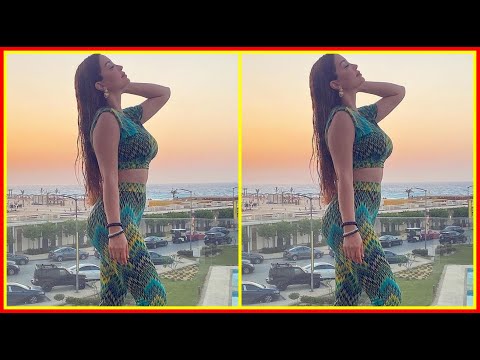 حصريا نسرين طافش تبهر جمهورها ببادى قصير وبنطلون ضيق فى احدث ظهور لها
