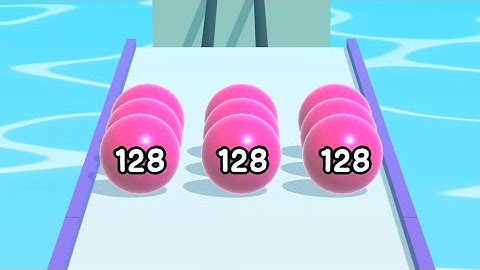 Ball Run 2048 🟥 Walkthrough Gameplay 🟢 All Levels Android iOS Mobile Game 🔥 Level 185-187