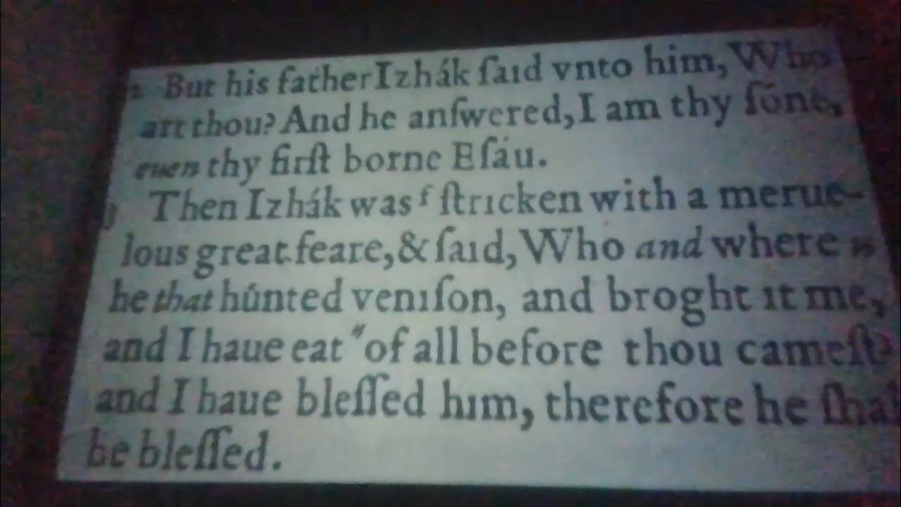 Genesis Chapter 27 Verse 32 33 YouTube genesis-chapter-27-verse-32-33-youtube