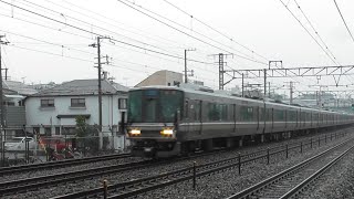 JR西日本 223系2000番台 新快速姫路行 大蔵谷駅 通過