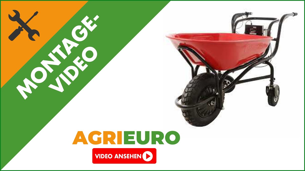 Montage-Video - Akku-Schubkarre Geotech CAR 165D