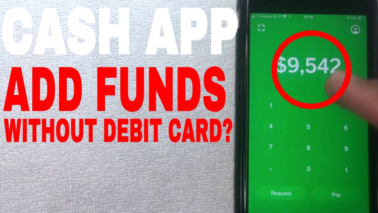 How To Add Money Funds To Cash App Without Debit Card Youtube