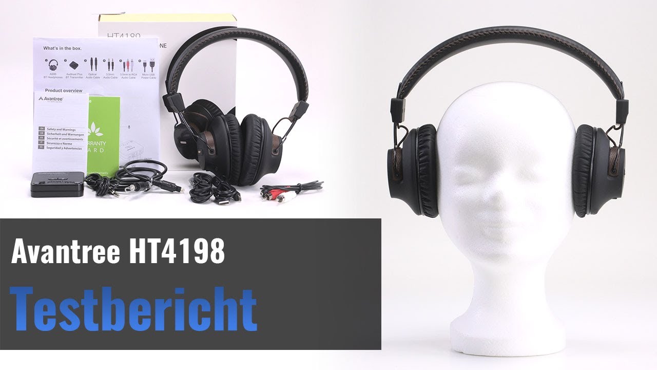 New AVANTREE HT4189 im Test - Bluetooth-Kopfhörer mit Transmitter für den Fernseher