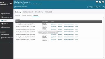 How to use the follow tool in Mass Planner