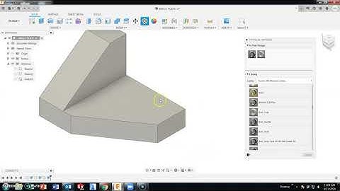 CHANGING MATERIAL - FUSION 360
