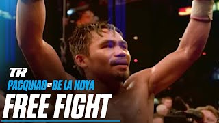 Manny Pacquiao vs Oscar De La Hoya | Great Boxing Upset Free Fight