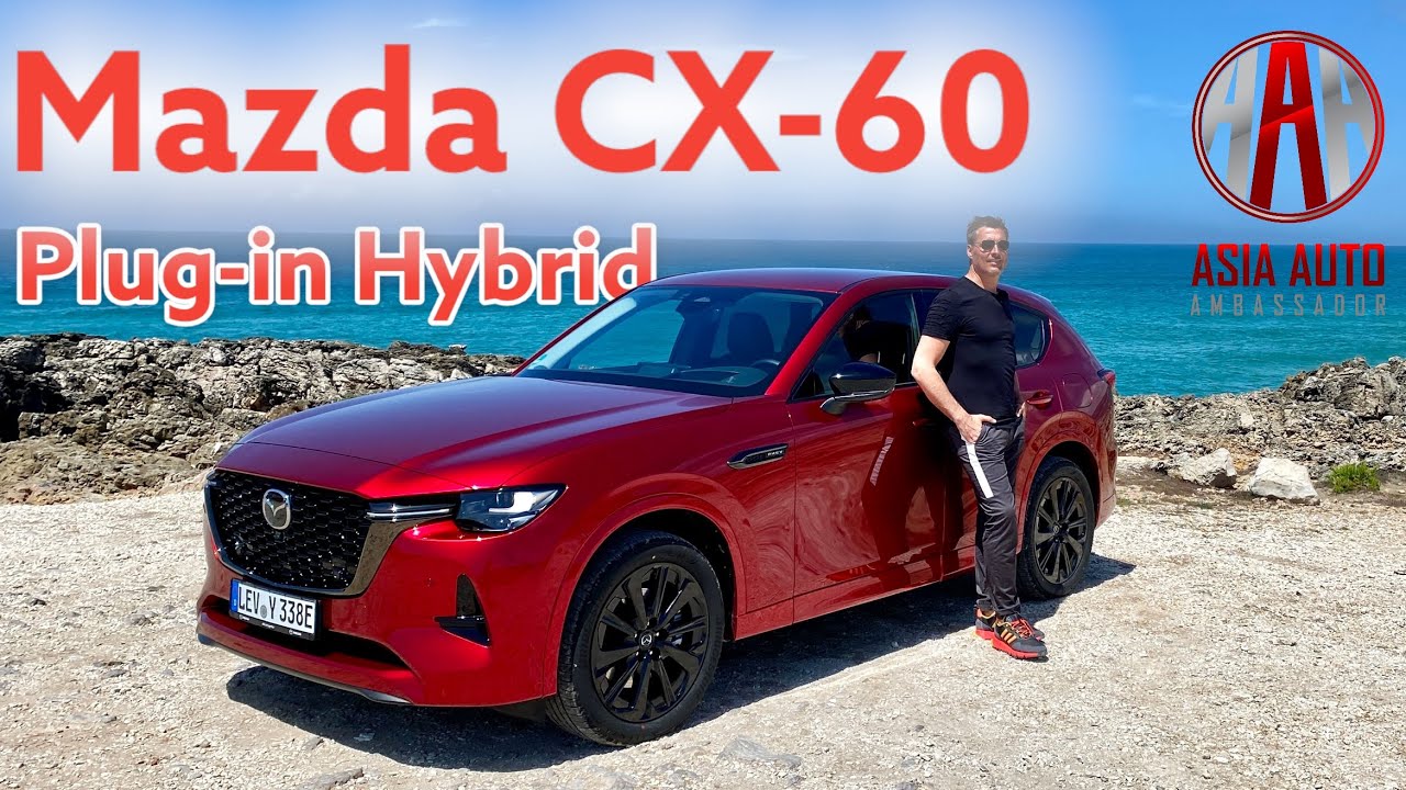 Mazda CX-60 Plug-in Hybrid: First Test Drive of the all-new SUV with 327hp, Review