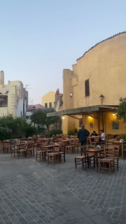Chania old town - Crete island #crete #greece #greekfood #creteisland #chania #greekmythology