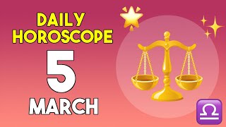 Libra horoscope today - March 5, 2026
