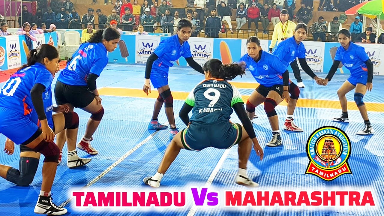 Pree Quarter Tamilnadu vs Mahrastra Junior National Kabaddi Championship West Bengal Live