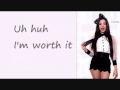 Fifth Harmony - Worth It [With Lyrics]