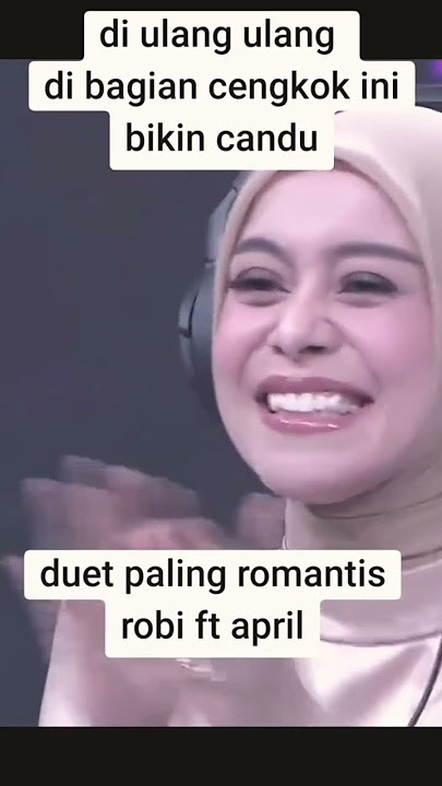 Duet Roby dan April Bidadari Cinta bikin romantis sampai terhipnotis dengan cengkok nya #indosiar
